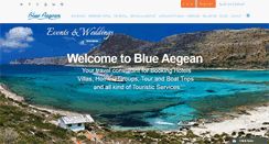 Desktop Screenshot of blueaegean.com